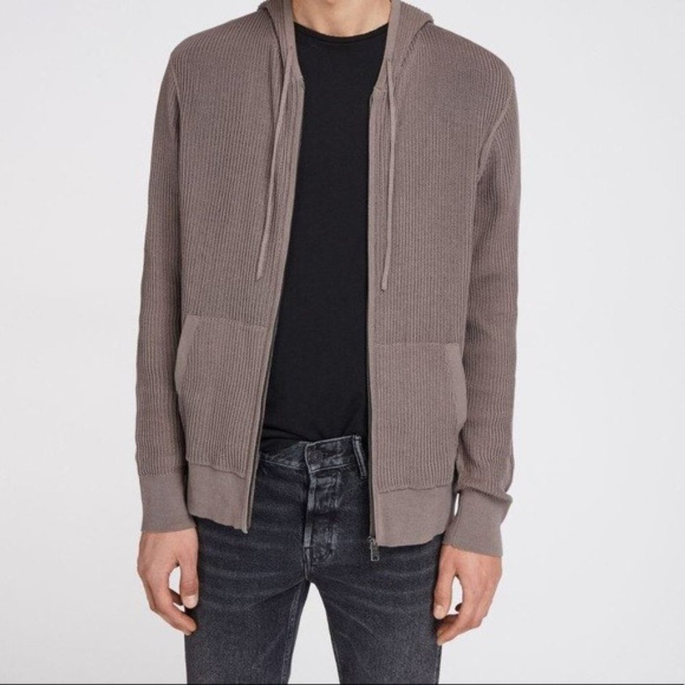 All Saints Ave Zip Up Hoody Hoodie